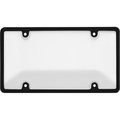 Striker Tuf Combo License Plate Frame and Bubble Shield, Black And Clear ST55970